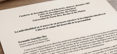 Novo artigo de González Rey (1989) disponível no acervo